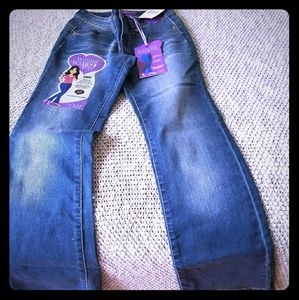 Girls size 8 boot cut jeans